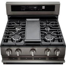 LG 30-inch Smart Gas Range with Air Fry LRGN6325Z IMAGE 8