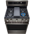 LG 30-inch Smart Gas Range with Air Fry LRGN6325Z IMAGE 9