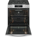 Frigidaire Gallery 30-inch Gas Range with Stone-Baked Pizza GCFG3070BF IMAGE 2