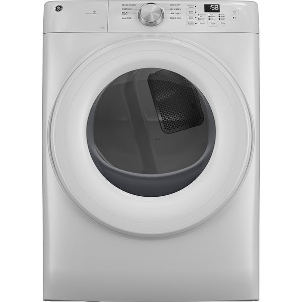 GE 7.8 cu. ft. Capacity Smart Front Load Gas Dryer GFD35GSSYWW IMAGE 1
