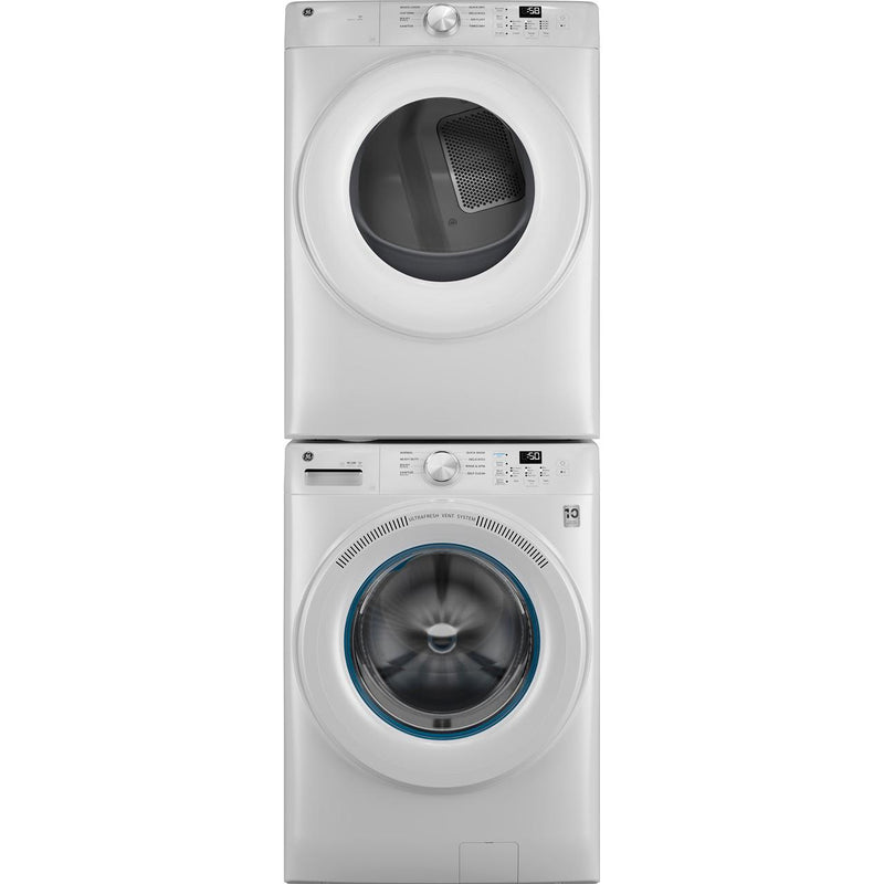 GE 7.8 cu. ft. Capacity Smart Front Load Gas Dryer GFD35GSSYWW IMAGE 6
