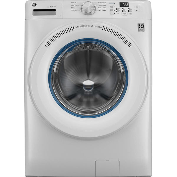 GE 4.6 cu. ft. Capacity Smart Front Load Washer with UltraFresh Vent System with OdorBlock™ GFW350SSYWW IMAGE 1