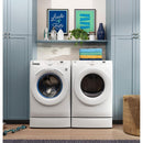 GE 4.6 cu. ft. Capacity Smart Front Load Washer with UltraFresh Vent System with OdorBlock™ GFW350SSYWW IMAGE 7