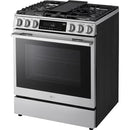 LG 30-inch Slide-In Gas Range with Air Fry LSGL6337X IMAGE 4