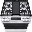LG 30-inch Slide-In Gas Range with Air Fry LSGL6335X IMAGE 8