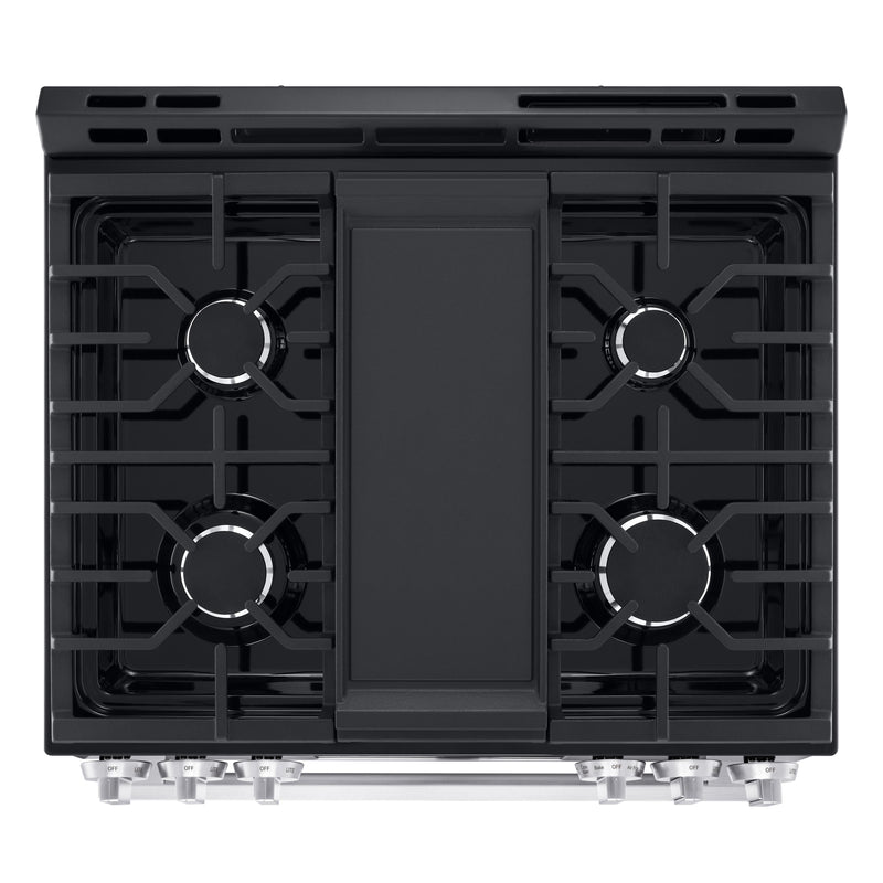 LG 5.8 cu.ft. Smart Gas Single Oven Slide-in Range with Air Fry LSGL5833X IMAGE 10