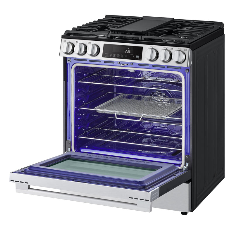 LG 5.8 cu.ft. Smart Gas Single Oven Slide-in Range with Air Fry LSGL5833X IMAGE 13