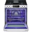 LG 5.8 cu.ft. Smart Gas Single Oven Slide-in Range with Air Fry LSGL5833X IMAGE 3