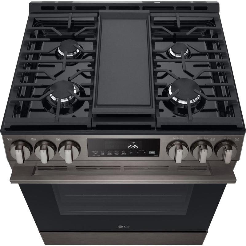 LG 5.8 cu.ft. Smart Gas Single Oven Slide-in Range with Air Fry LSGL5833Z IMAGE 6