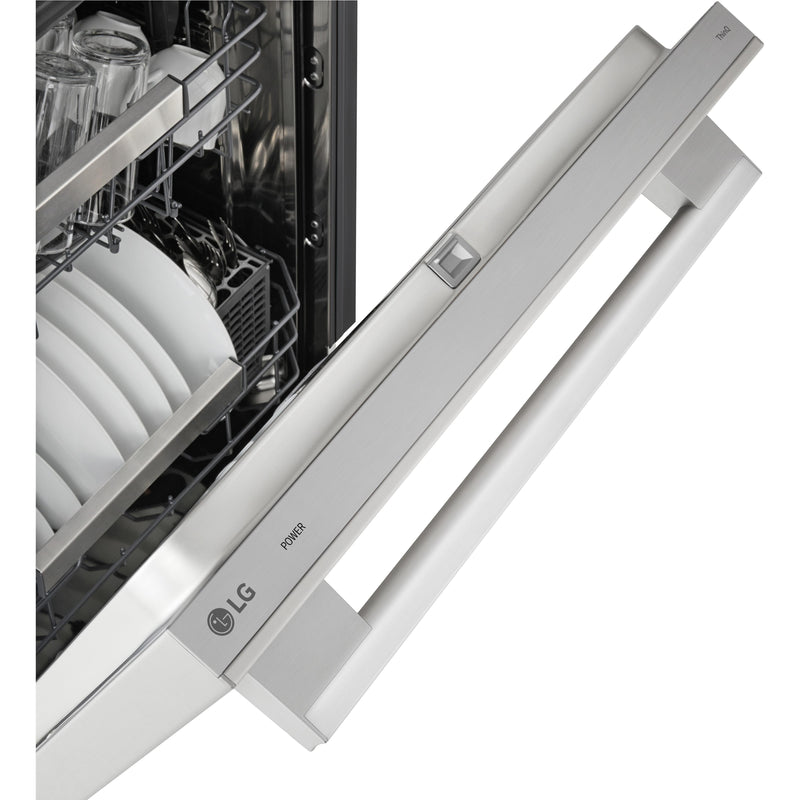  LG 24-inch Smart Top Control Dishwasher with QuadWash® Pro LDNTH862S IMAGE 8