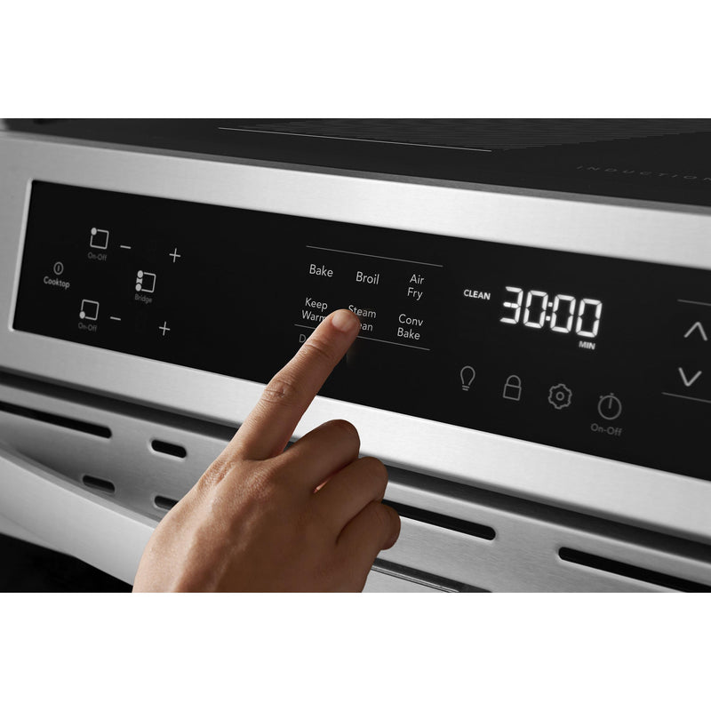  Frigidaire 30-inch Front Control Induction Range with Air Fry FCFI3082BS IMAGE 9
