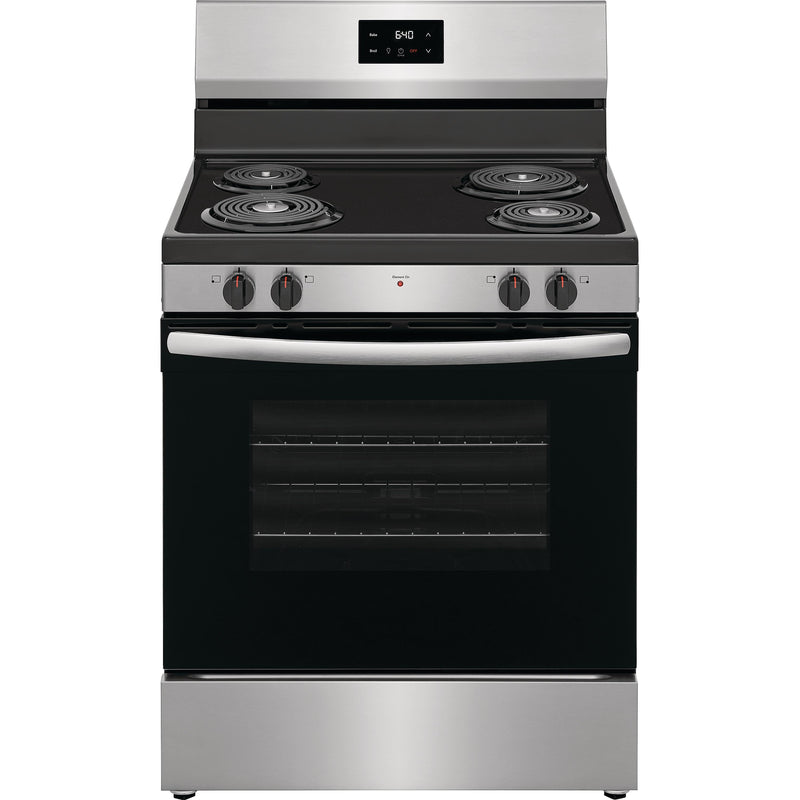  Frigidaire 30-inch Freestanding Electric Range with Even Baking Technology FCRC3012BS IMAGE 1
