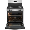  Frigidaire 30-inch Freestanding Electric Range with Even Baking Technology FCRC3012BS IMAGE 3