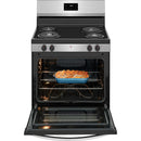  Frigidaire 30-inch Freestanding Electric Range with Even Baking Technology FCRC3012BS IMAGE 4