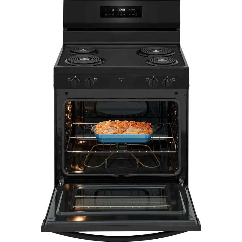  Frigidaire 30-inch Freestanding Electric Range with Even Baking Technology FCRC3022BB IMAGE 4