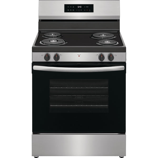  Frigidaire 30-inch Freestanding Electric Range with Even Baking Technology FCRC3022BS IMAGE 1
