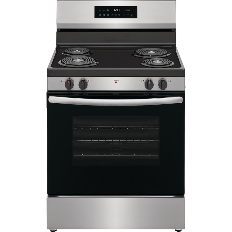  Frigidaire 30-inch Freestanding Electric Range with Even Baking Technology FCRC3022BS IMAGE 1