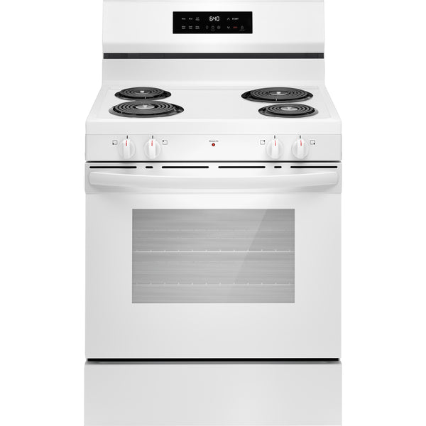  Frigidaire 30-inch Freestanding Electric Range with Even Baking Technology FCRC3022BW IMAGE 1