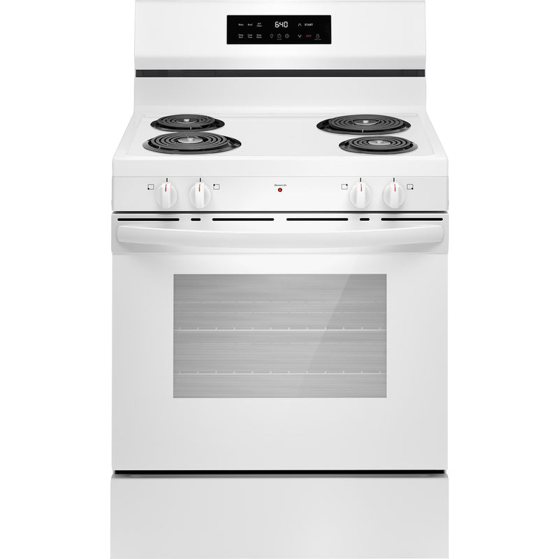  Frigidaire 30-inch Freestanding Electric Range with Even Baking Technology FCRC3022BW IMAGE 1