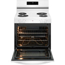  Frigidaire 30-inch Freestanding Electric Range with Even Baking Technology FCRC3022BW IMAGE 3