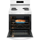  Frigidaire 30-inch Freestanding Electric Range with Even Baking Technology FCRC3022BW IMAGE 4