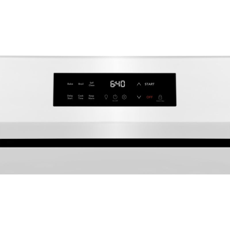  Frigidaire 30-inch Freestanding Electric Range with Even Baking Technology FCRC3022BW IMAGE 6