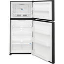  Frigidaire 30-inch, 20 cu.ft. Freestanding Top Freezer Refrigerator with EvenTemp™ FFHT2045XB IMAGE 4
