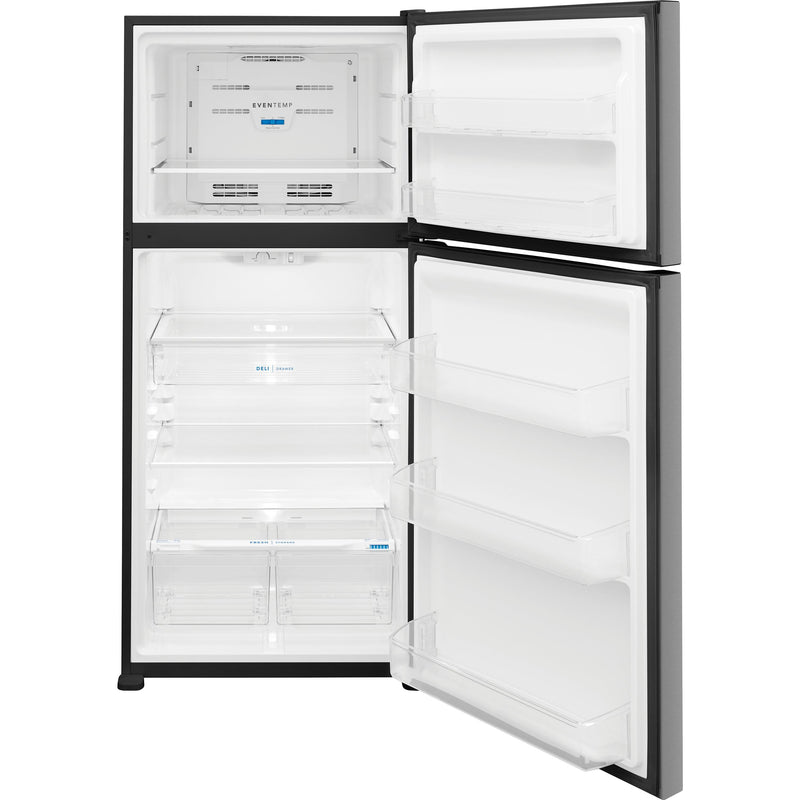  Frigidaire 30-inch, 20 cu.ft. Freestanding Top Freezer Refrigerator with EvenTemp™ FFHT2045XS IMAGE 4