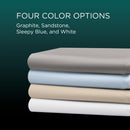  Tempur-Pedic TEMPUR-Adapt Luxe Egyptian Cotton Sheets - Sleepy Blue (Twin XL) IMAGE 14