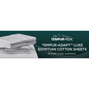  Tempur-Pedic TEMPUR-Adapt Luxe Egyptian Cotton Sheets - Sleepy Blue (Twin XL) IMAGE 2