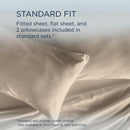  Tempur-Pedic TEMPUR Classic Cotton Sheet Set Sandstone (Full) IMAGE 11