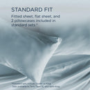  Tempur-Pedic TEMPUR Classic Cotton Sheet Set Sleepy Blue (Split King) IMAGE 11
