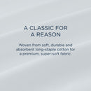  Tempur-Pedic TEMPUR Classic Cotton Sheet Set Sleepy Silver Mist (Queen) IMAGE 8