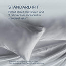  Tempur-Pedic TEMPUR Classic Cotton Sheet Set Sleepy Silver Mist (King) IMAGE 11