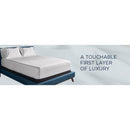  Tempur-Pedic TEMPUR Luxe Egyptian Cotton Sheet Set Sleepy Blue (Queen) IMAGE 20