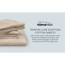  Tempur-Pedic TEMPUR Luxe Egyptian Cotton Sheet Set White (Split California King) IMAGE 14