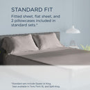  Tempur-Pedic Tempur-Pedic Breeze Pillowcase Set - Graphite (King) IMAGE 11