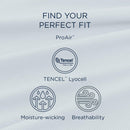  Tempur-Pedic TEMPUR ProAir Sheet Set Blue Azure (Twin XL) IMAGE 12