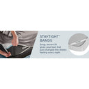  Tempur-Pedic TEMPUR Rayon from Bamboo Sheet Set Cool Gray (Twin) IMAGE 18