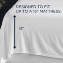  Tempur-Pedic TEMPUR Rayon from Bamboo Sheet Set White (Twin XL) IMAGE 3