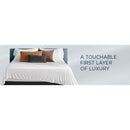  Tempur-Pedic TEMPUR Rayon from Bamboo Sheet Set White (Split King) IMAGE 20