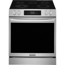  Frigidaire Gallery 30-inch Electric Range with Stone-Baked Pizza GCFE3070BF IMAGE 1