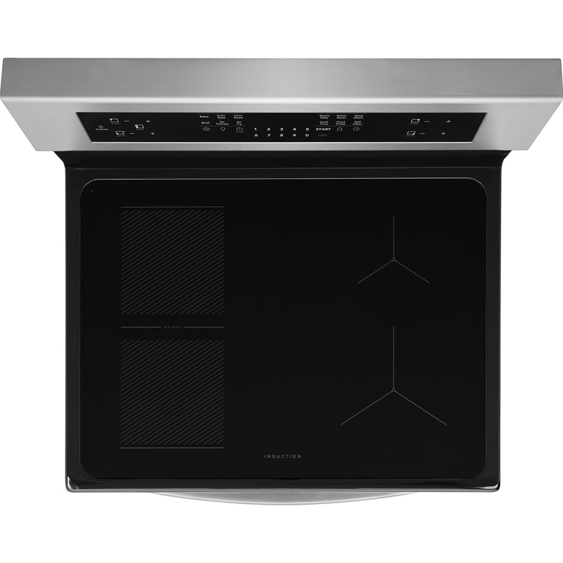  Frigidaire Gallery 30-inch Freestanding Induction Range with Total Convection Technology GCRI3060BF IMAGE 4