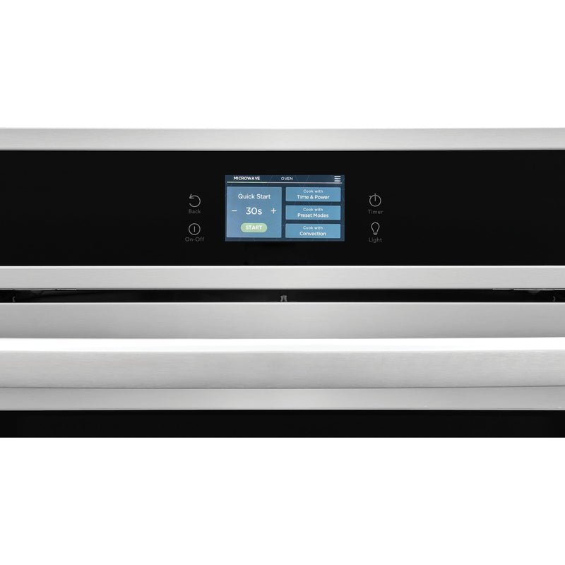 Frigidaire Gallery 30-inch, 5.3 cu.ft. Built-in Microwave Combination Wall Oven with 1.7 cu. ft. microwave GCWM3070AF IMAGE 3