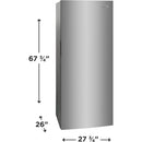  Frigidaire 13 cu. ft. Upright Freezer FFUE1326AV IMAGE 6