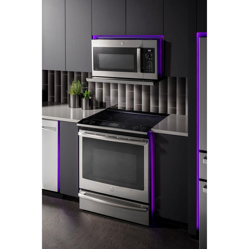  GE Profile 30-inch 2.2 cu. ft. Over-the-Range Microwave Oven PVM9225RYSS IMAGE 6