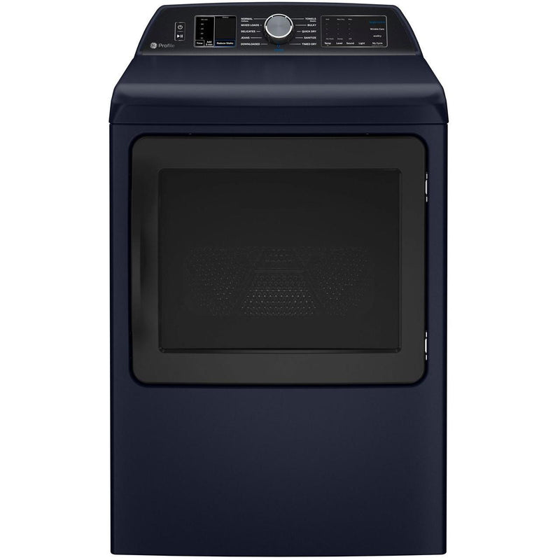  GE Profile 7.3 cu.ft. Gas Dryer with Steam and Washer Link PTD80GBPTRS IMAGE 1