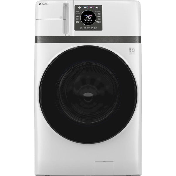  GE Profile All-in-One Electric Laundry Center with SmartDispense™ Technology PFQ83HSHWWW IMAGE 1