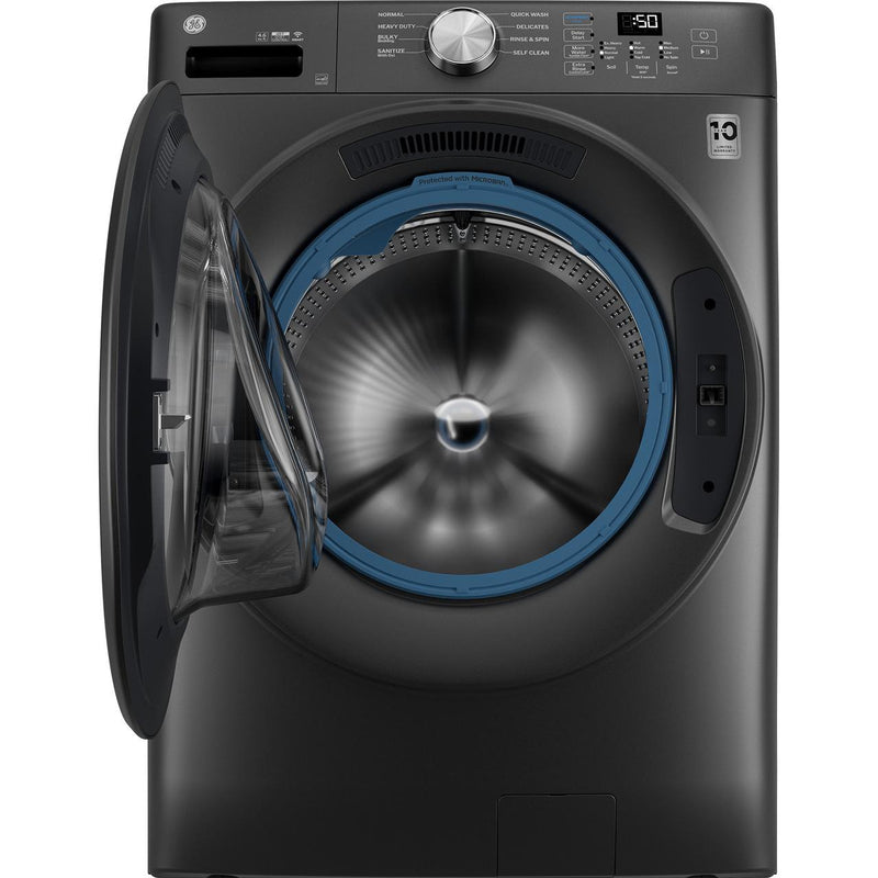  GE 4.6 cu. ft. Smart Front Load Washer with UltraFresh Vent System with OdorBlock™ GFW350SPYDS IMAGE 2