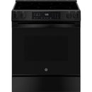  GE 30-inch Slide-in Electric Range with Crisp Mode GRS500PVBB IMAGE 1